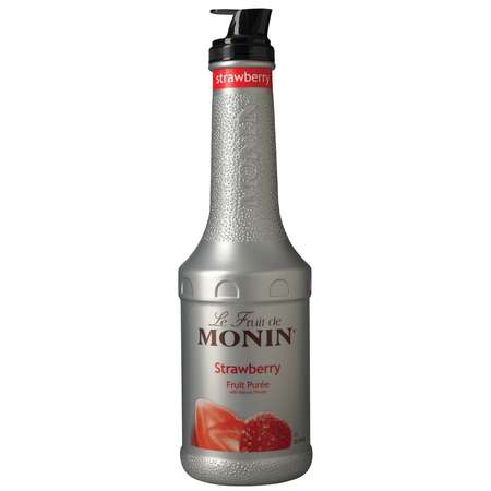 Monin Monin Premium Strawberry Fruit Puree 1 Liter, PK4 M-RP042F